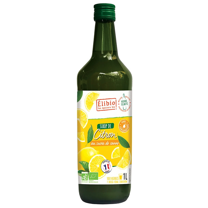 Bio-Zitronensirup – 1 l – Elibio