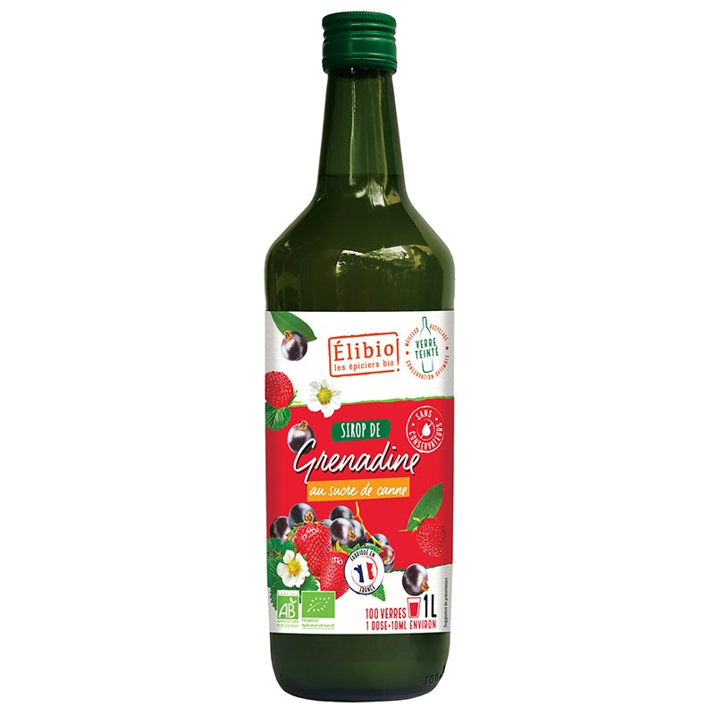 Bio-Grenadinesirup – 1 l – Élibio