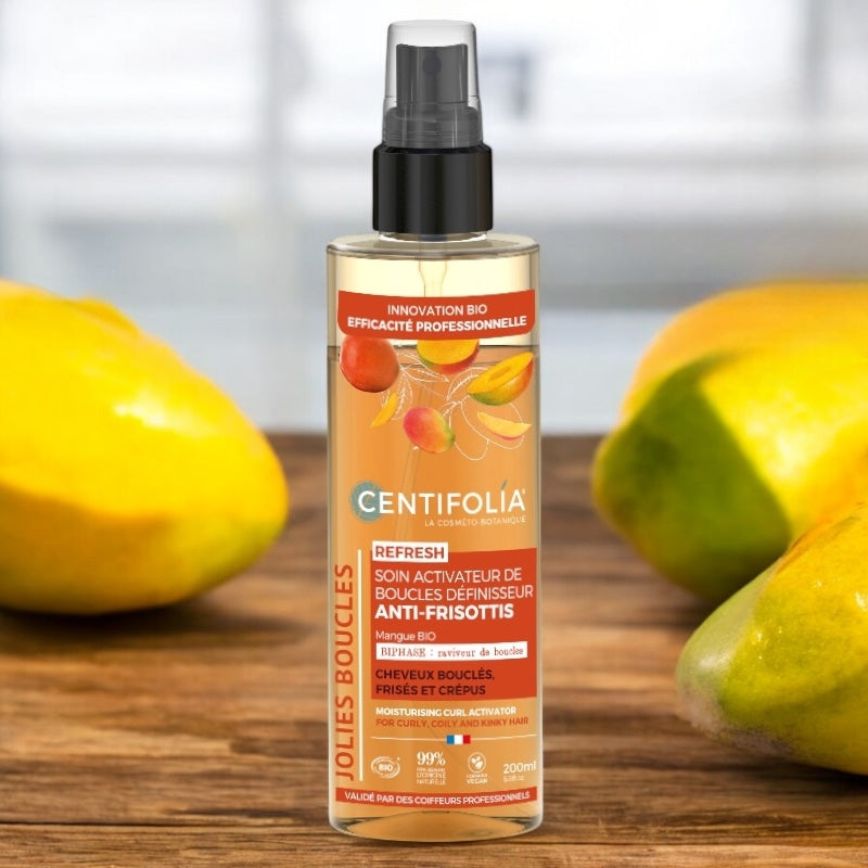 Bio-Anti-Frizz-Lockenbehandlung mit Mango – 200 ml – Centifolia