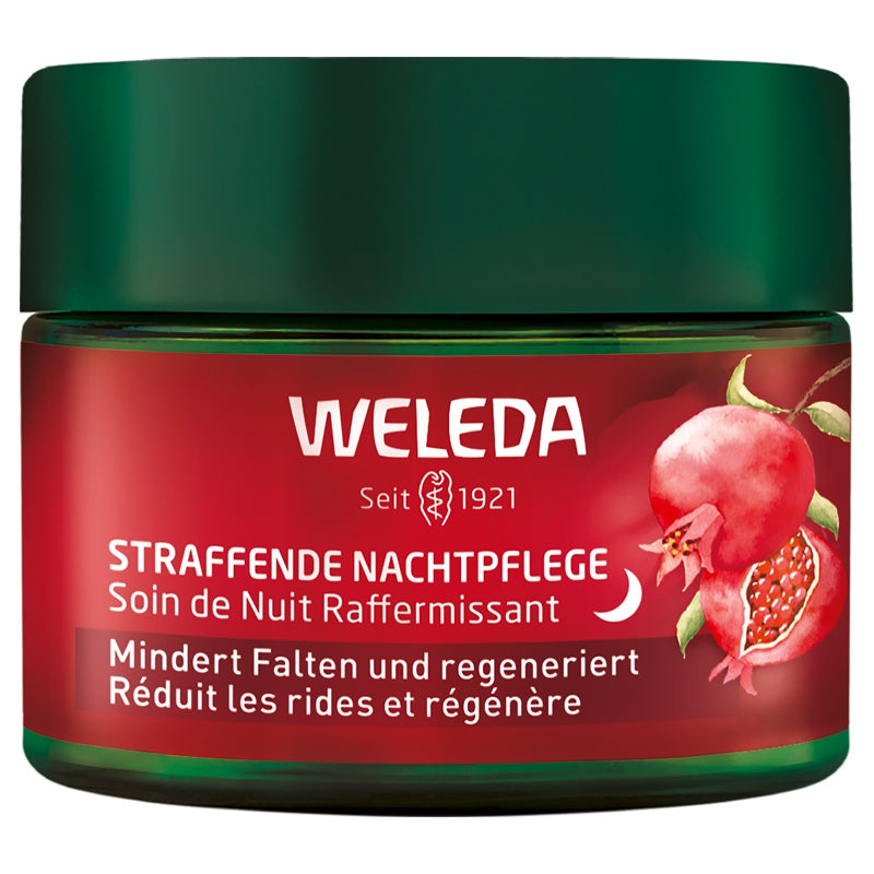 Straffende Bio-Nachtcreme mit Granatapfel – 40 ml – Weleda