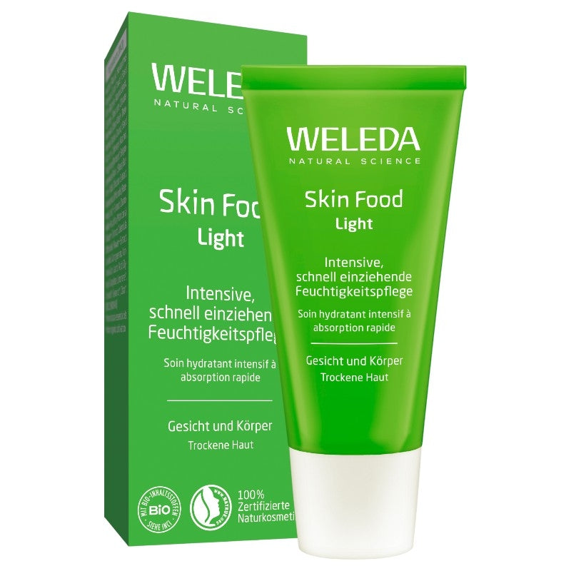 Skin Food Light Bio-Ringelblumen-Feuchtigkeitslotion für Gesicht und Körper - 30 ml - Weleda