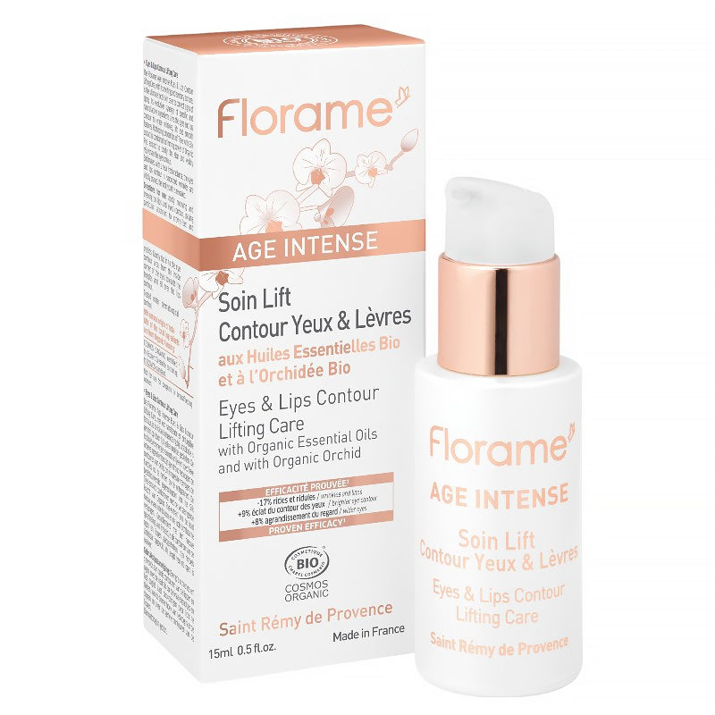 Soin lift contour des yeux & lèvres BIO orchidée - 15ml - Florame