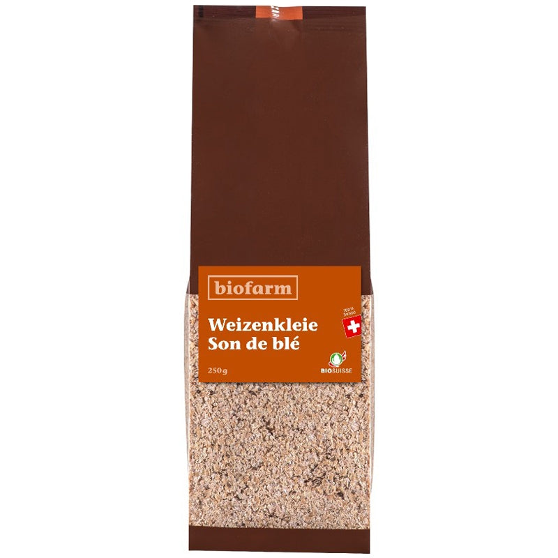 Bio-Schweizer Weizenkleie – 250 g – Biofarm