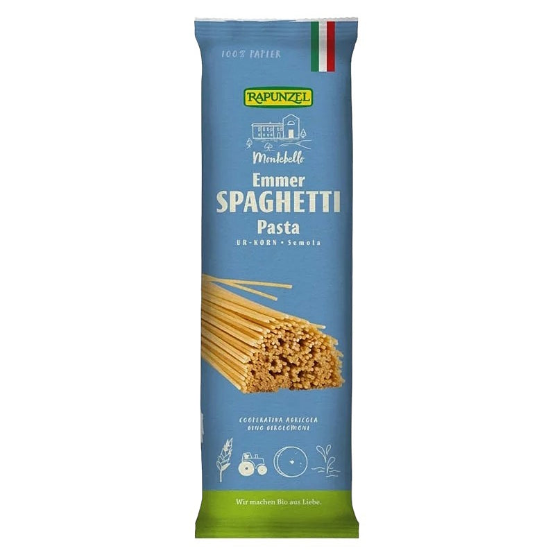 Spaghetti au blé amidonnier semola BIO - 500g - Rapunzel