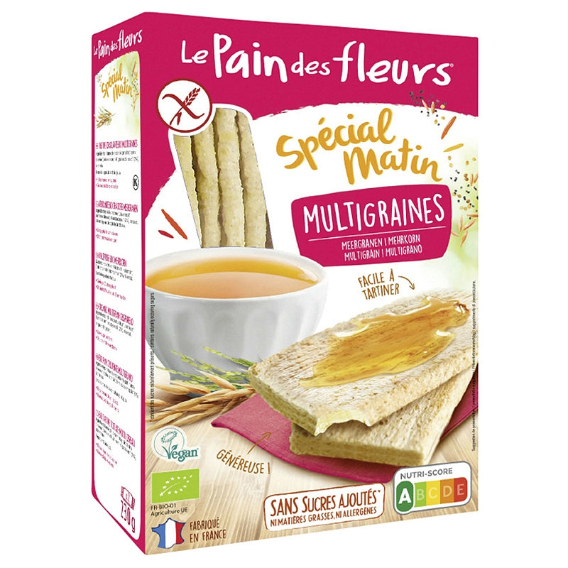 Bio-Mehrkorn-Frühstücksangebot – 230 g – Le Pain des Fleurs