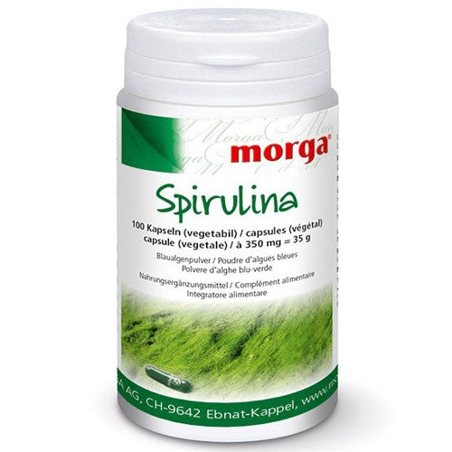 Spirulina – 100 Kapseln – 350 mg – Morga