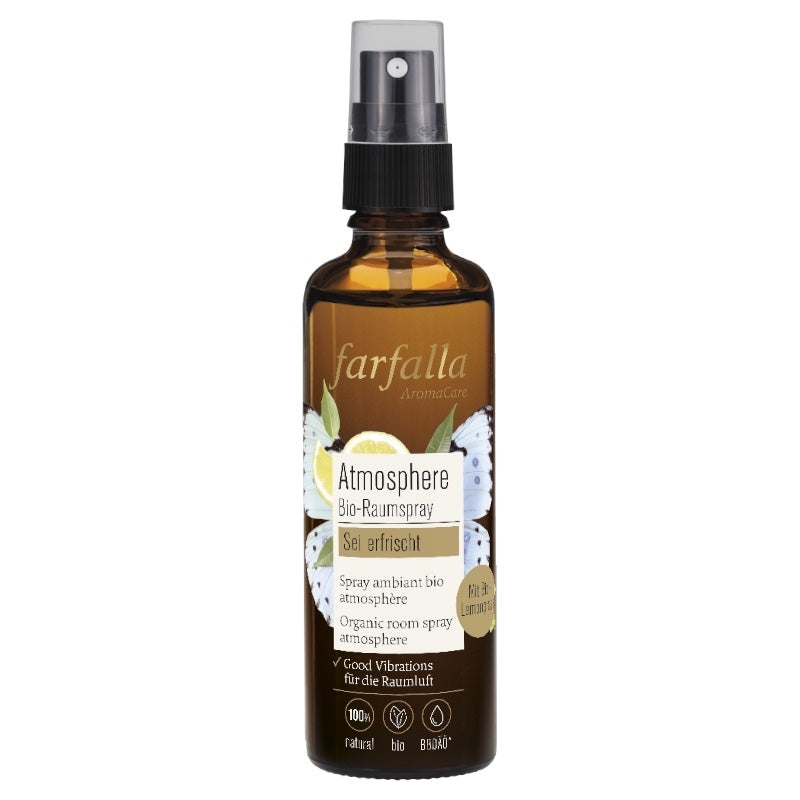 Spray ambiant Atmosphère BIO lemongrass - 75ml - Farfalla