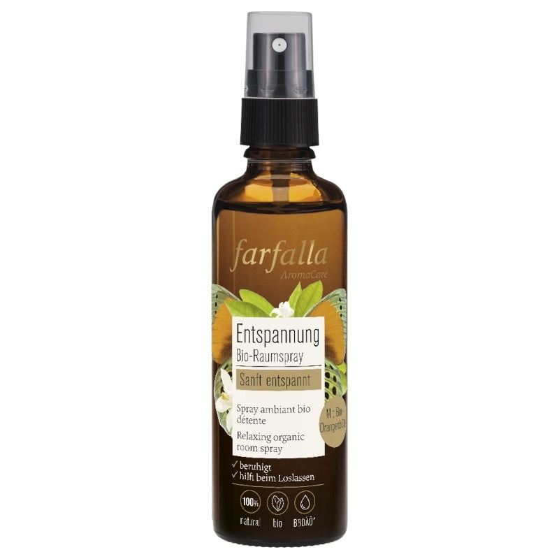 Spray ambiant Détente BIO fleur d'oranger - 75ml - Farfalla