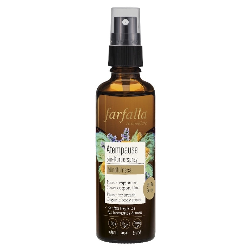 Bio-Körperspray – Atempause – 75 ml – Farfalla
