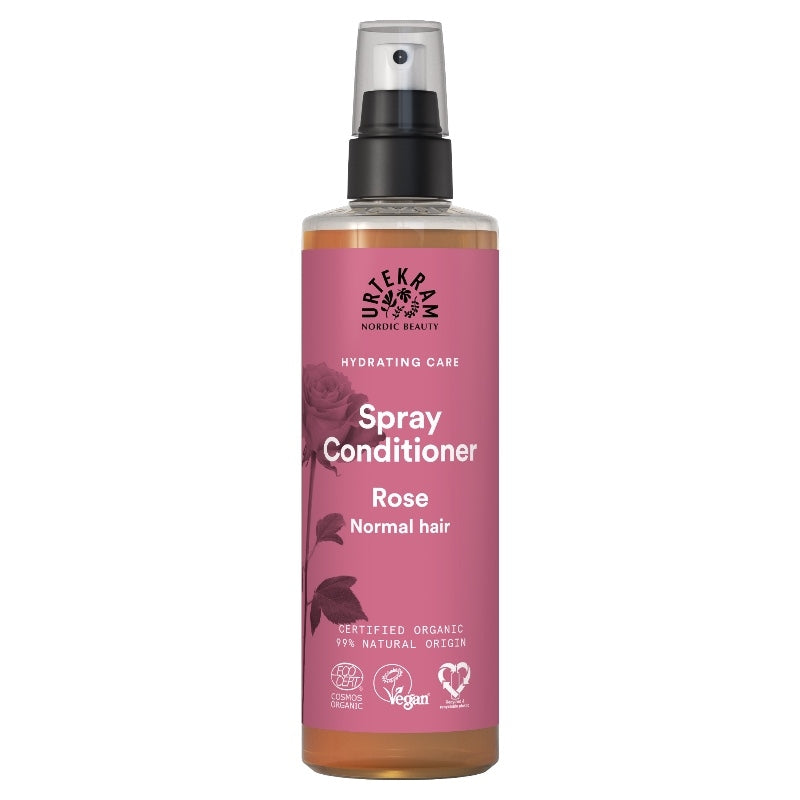 Spray démêlant bien-être intense BIO rose - 250ml - Urtekram