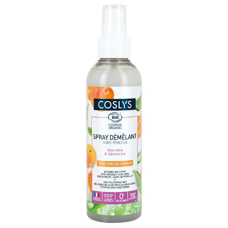 Spray démêlant sans rinçage BIO aloe vera & abricot - 200ml - Coslys