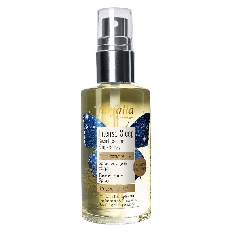 Spray visage & corps sommeil intense BIO Lavande - 60ml - Farfalla