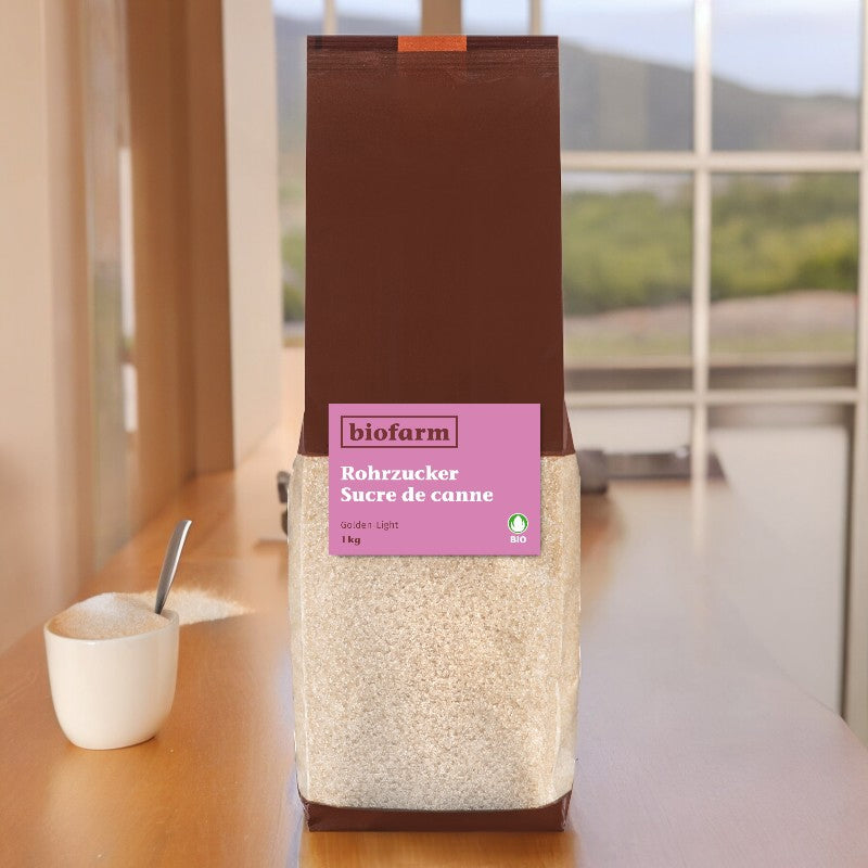 Bio-Golden-Light-Zucker – 1 kg – Biofarm