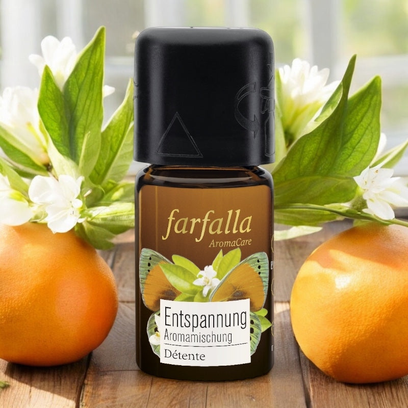 Synergie d'huiles essentielles Détente - 5ml - Farfalla