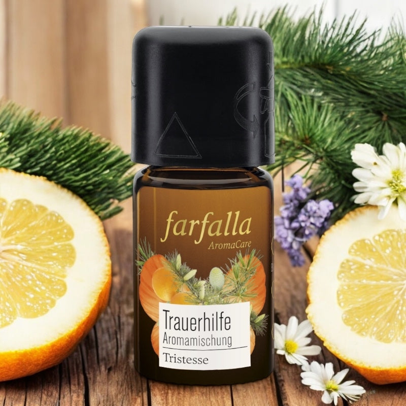 Synergie d'huiles essentielles Tristesse - 5ml - Farfalla