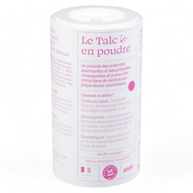 Talc en poudre - 300 g - Anaé