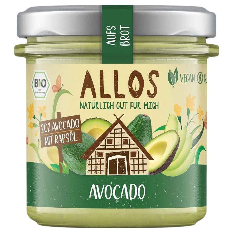 Bio-Avocadoaufstrich – 140 g – Allos