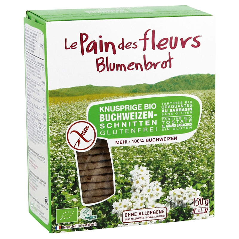 Bio-Buchweizen-Knäckebrot – 150 g – Le Pain des Fleurs