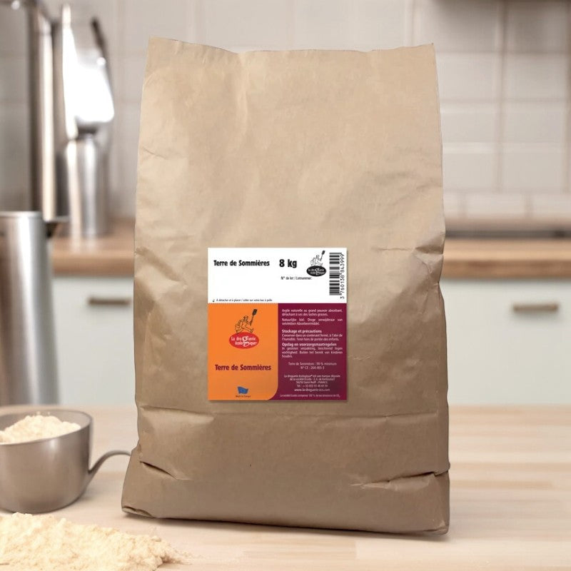 Sommières Tonerde - 8 kg - Die umweltfreundliche Drogerie