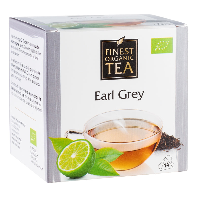 Bio-Earl-Grey-Tee – 14 Beutel – Schweizer Alpenkräuter