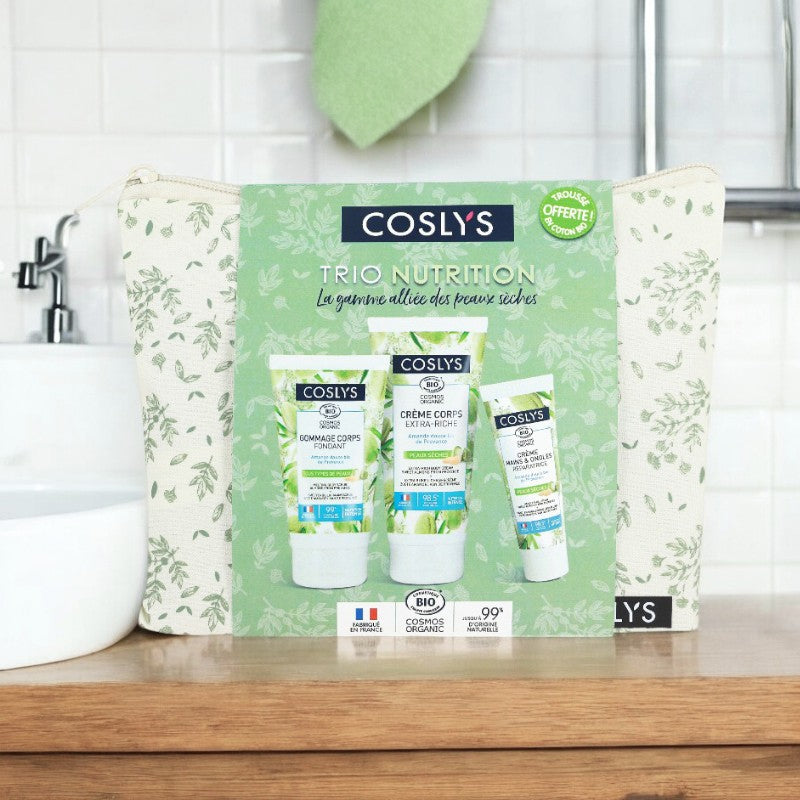 Bio-Mandel-Pflege-Trio-Geschenkset - Coslys