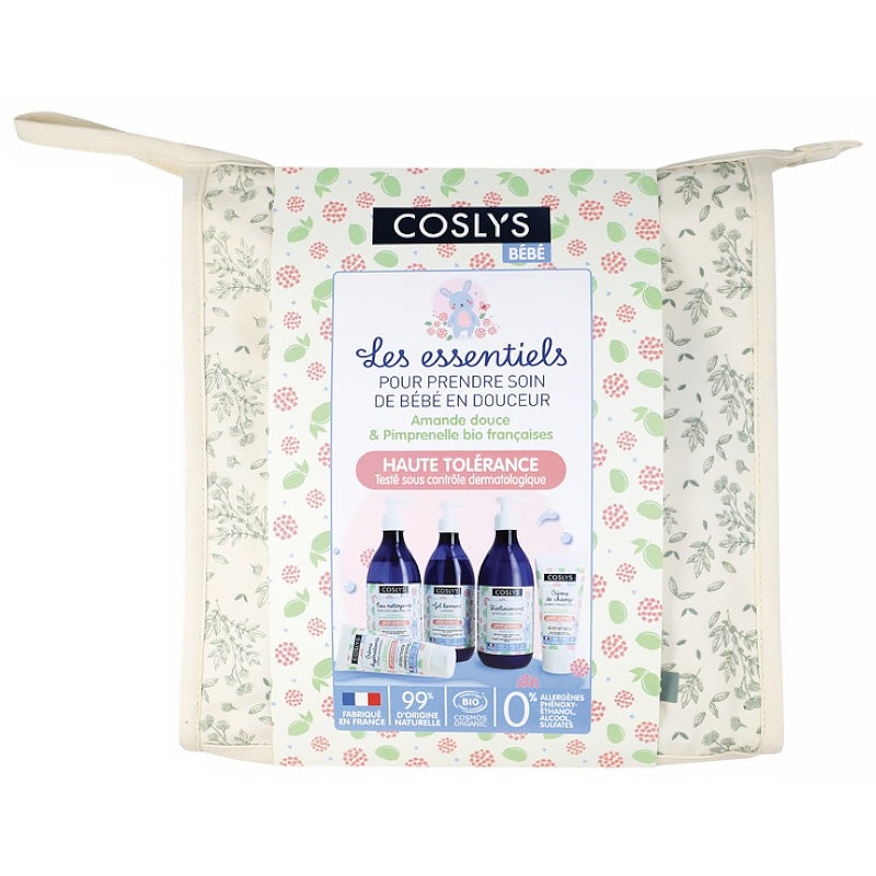 Trousse soins essentiels bébé BIO pimprenelle - Coslys