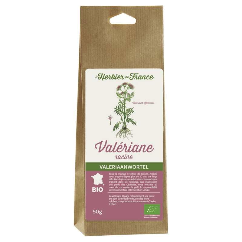 Bio-Baldrian (Wurzel) – 50 g – L'Herbier de France