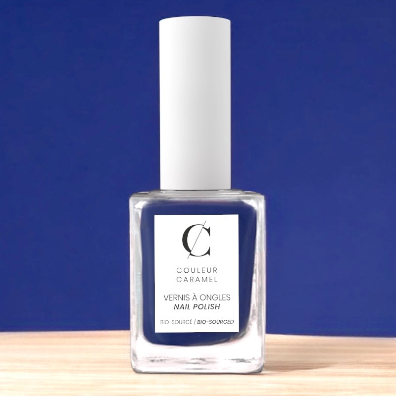 Vernis à ongles brillant Bleu nuit N°93 - 11ml - Couleur Caramel