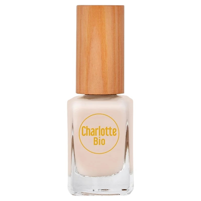 Vernis à ongles brillant nude-rose - 10ml - Charlotte Bio