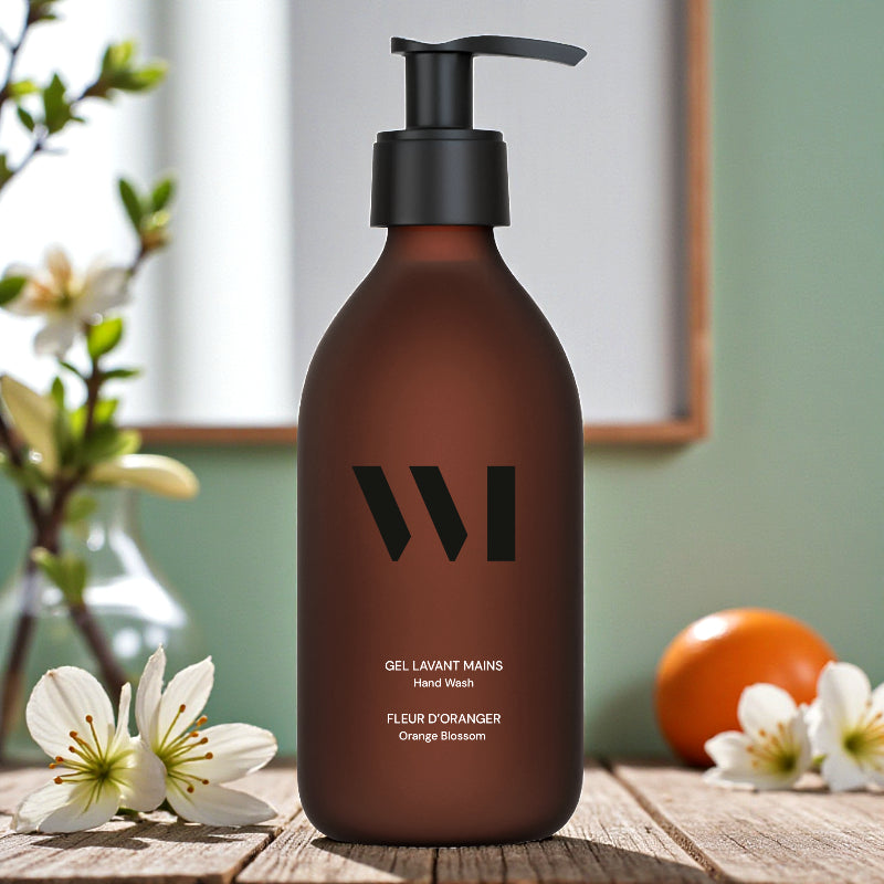 Gel lavant mains BIO fleur d'oranger - 290ml - What Matters