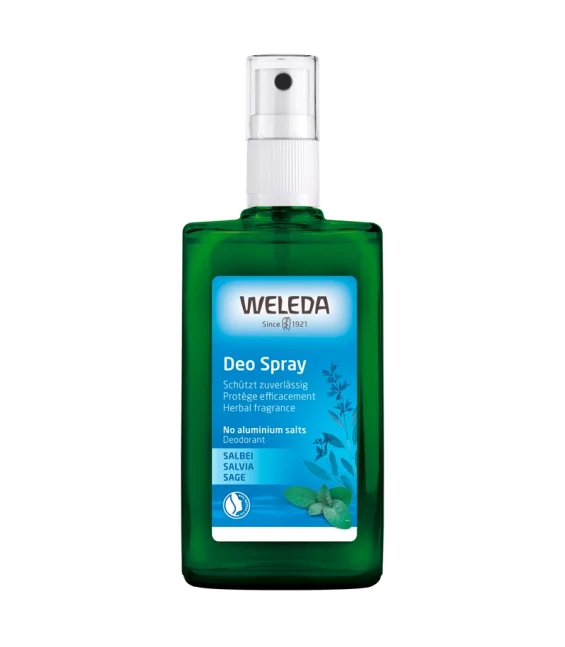 Déodorant spray BIO salvia - 100ml - Weleda
