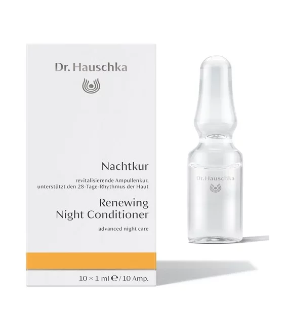 Cure intensive pour la nuit BIO hamamélis & lys blanc - 10x1ml - Dr. Hauschka
