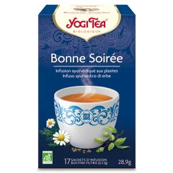 Infusion fenouil, camomille & houblon BIO - Bonne Soirée - Yogi Tea