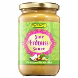 Sauce aux cacahuètes saté BIO - 330ml - Rapunzel
