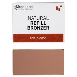 Nachfüller BIO-Bronzepuder Tan please - 3g - Benecos it-pieces