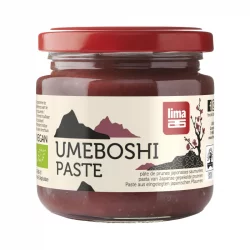 Pâte de prunes japonnaises saumurées BIO - Umeboshi - 200g - Lima
