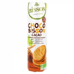 Biscuits fourrés ronds épeautre & cacao BIO - 300g - Bisson