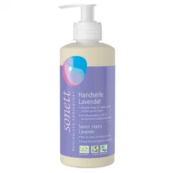Öko flüssige Seife für Hände, Gesicht & Körper Lavendel - 300ml - Sonett﻿