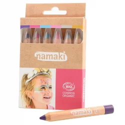 Kit de 6 crayons de maquillage BIO Mondes Enchantés - Namaki