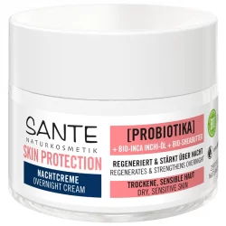 Crème de nuit Skin Protection BIO probiotique & inca inchi - 50ml - Sante