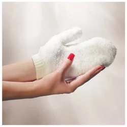 FluffyMoufle gant ultra doux, démaquillant et nettoyant - Babette