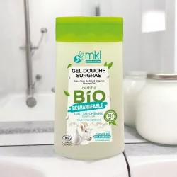 Gel douche BIO lait de chèvre - 200ml - MKL Green Nature