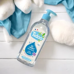 Baby BIO-Waschgel ohne Duft Lein - 495ml - Tidoo