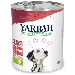 Bröckchen BIO Rind für Hunde mit Brennnessel & Tomate - 820g - Yarrah