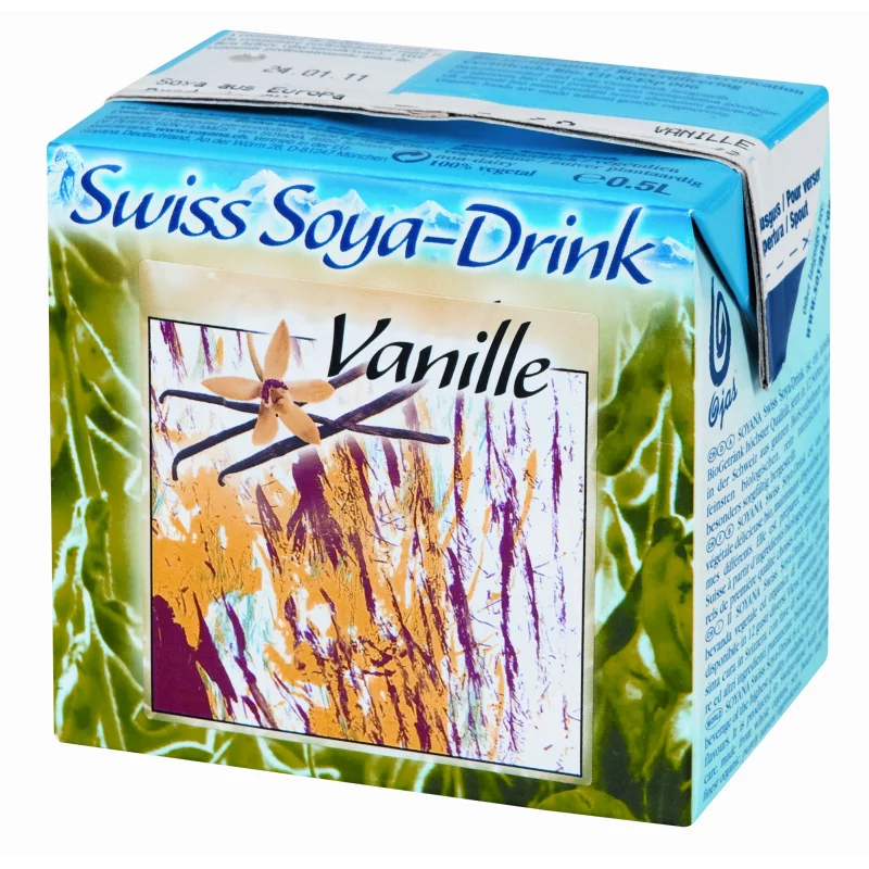 Boisson au soja vanille BIO - 500ml - Soyana