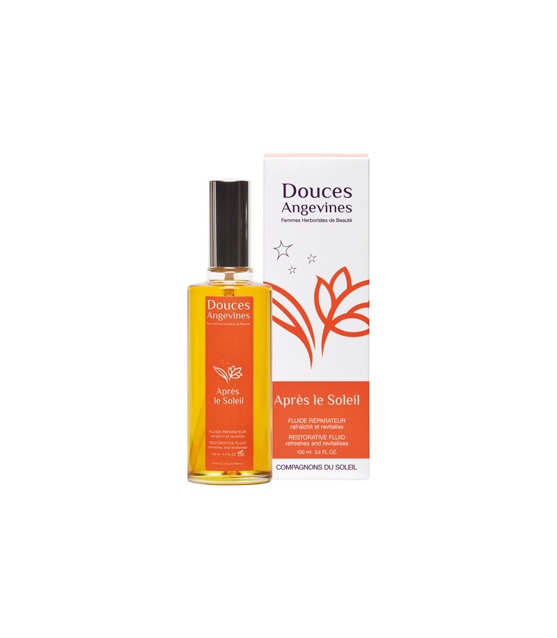 Reparierendes BIO-Fluid Karotte & Johanniskraut - Après le Soleil - 100ml - Douces Angevines Reparierendes BIO-Fluid Karotte & Johanniskraut - Après le Soleil - 100ml - Douces Angevines