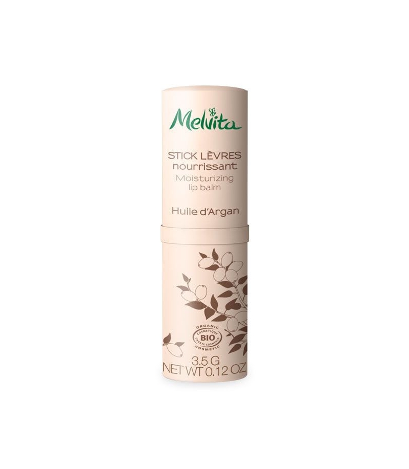 Stick lèvres nourrissant BIO argan - 3,5g - Melvita L'Argan Bio Stick lèvres nourrissant BIO argan - 3,5g - Melvita L'Argan Bio