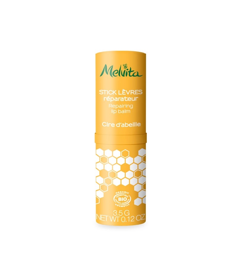 Stick lèvres réparateur BIO cire d'abeille - 3,5g - Melvita Apicosma Stick lèvres réparateur BIO cire d'abeille - 3,5g - Melvita Apicosma