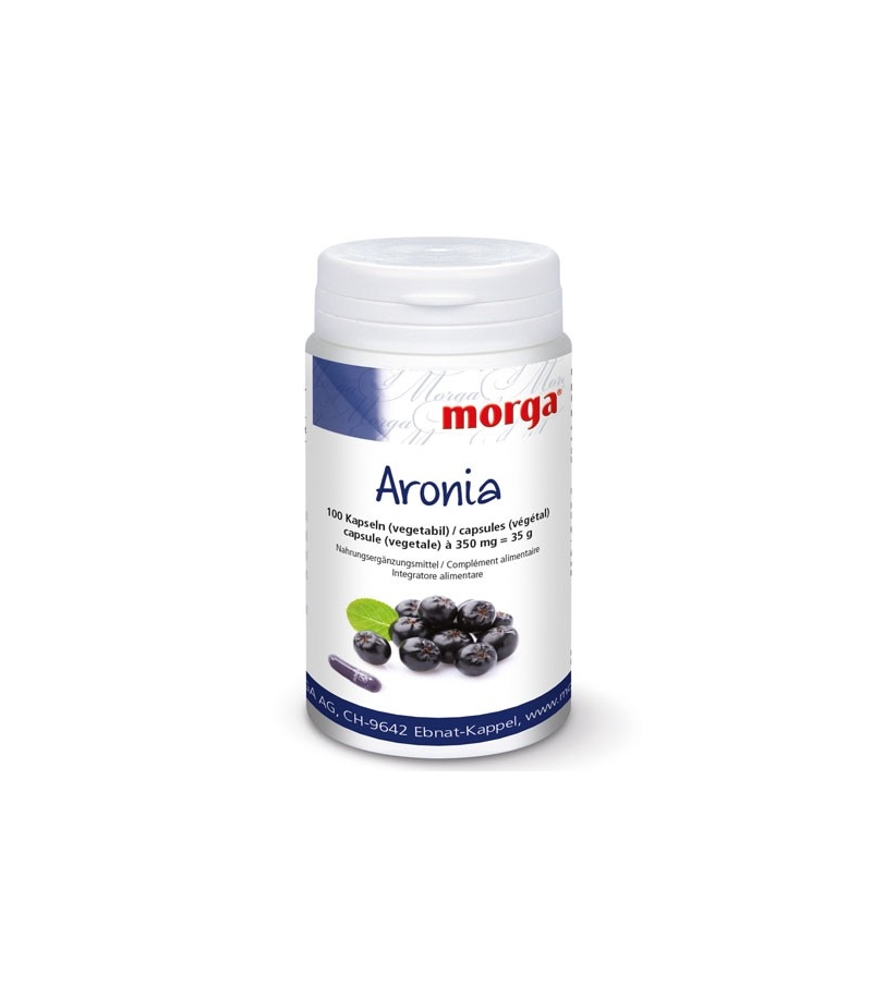 Aronia - 100 Kapseln - 350mg - Morga Aronia - 100 Kapseln - 350mg - Morga