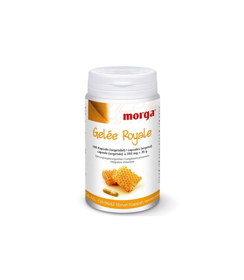 Gelée royale - 100 capsules - 350mg - Morga Gelée royale - 100 capsules - 350mg - Morga